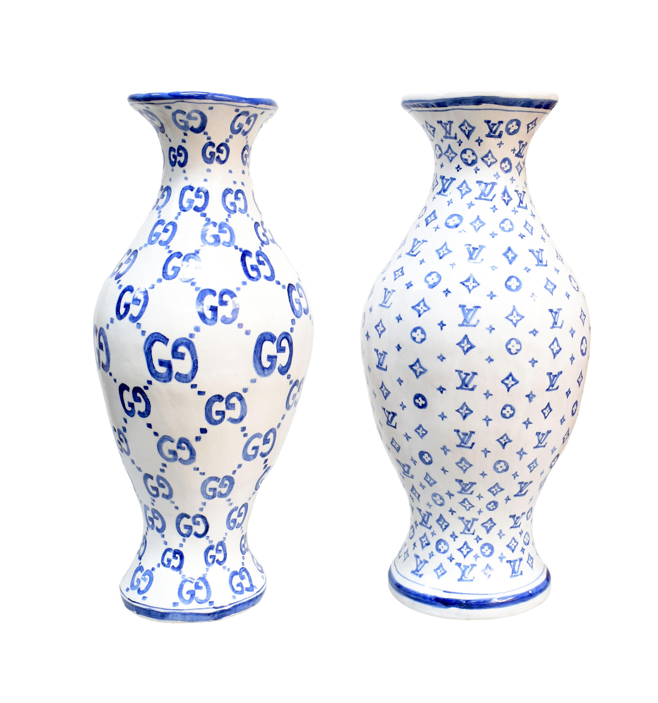 Louis Vuitton en Gucci