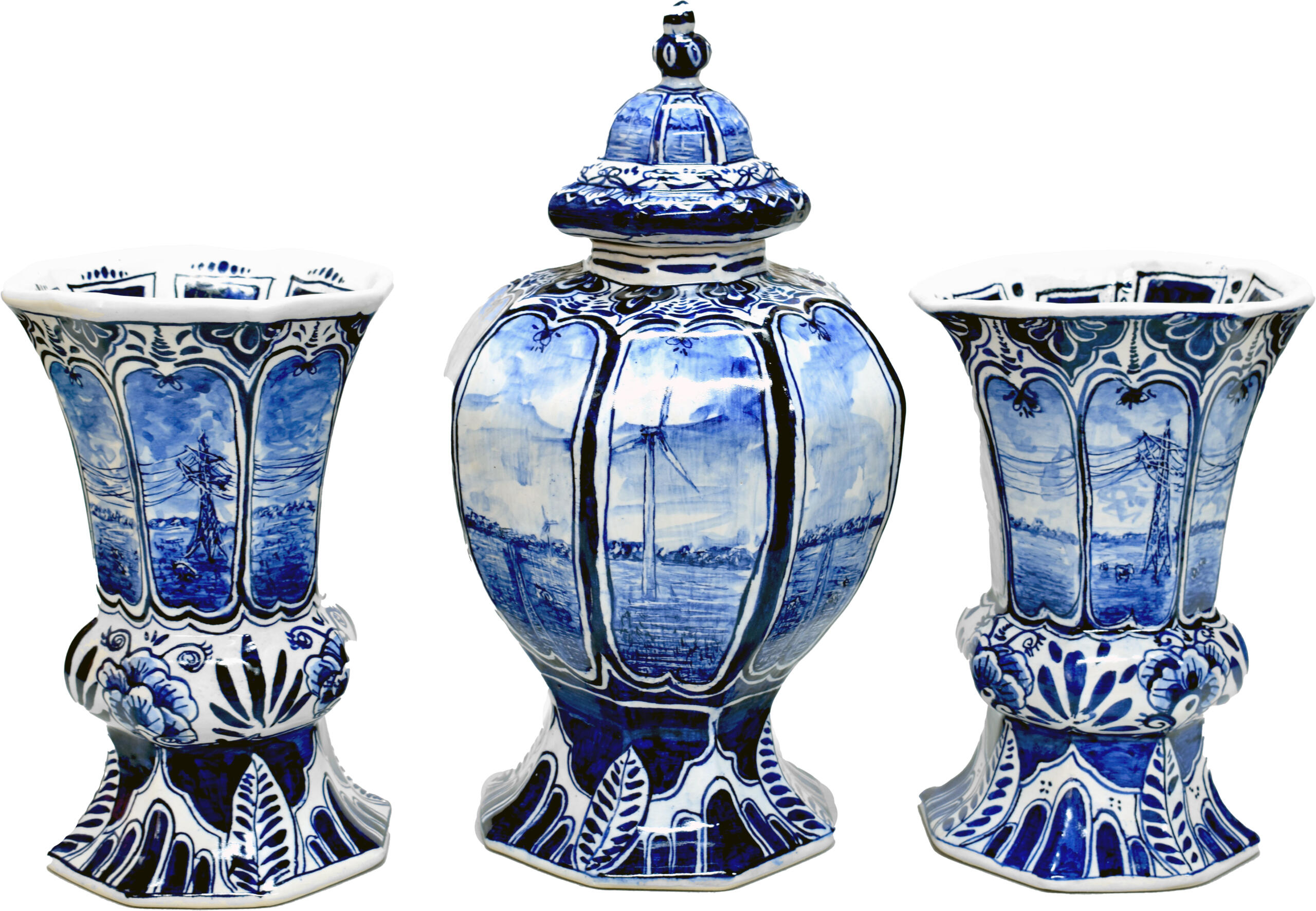 Zonder titel (kaststel) - Untitled (garniture)